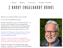 Tablet Screenshot of jbarryengelhardtbooks.com